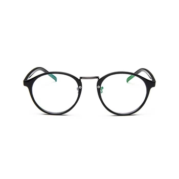 Ženske, Muške Modne Vintage Naočale Za Oči Na Transparentan Okruglog Ivicom Ženske optički Bodove u okvir s Prozirnim Staklima Naočale Naočale Glupan