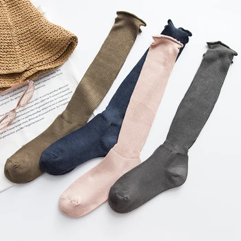 Ženske čarape Salina s kratkom cijevi i dužine do koljena Four Seasons, običan, moderan, s volutama, udoban, casual, sportski, pamučna